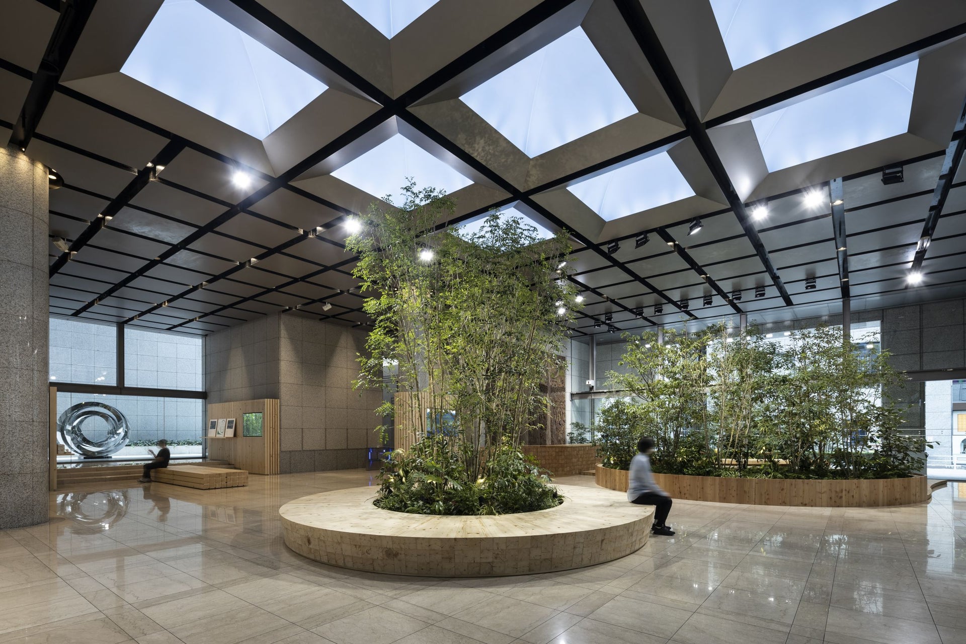 Oji Holdings Head Office 1F Entrance Renewal